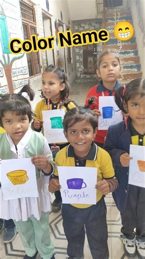 Color 🎨Names In English 📚//Rainbow 🌈 Colour 🤔// Colour Names Activity 🏆#colors #activity #school