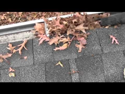 How to Clean Gutters with a Leaf Blower