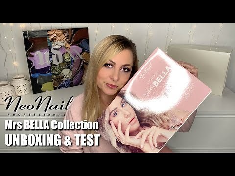 Mrs. Bella NeoNail Collection Starter Set UNBOXING & Live Test | Shellac | RealSweetSunny