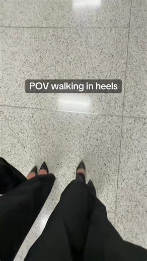POV: Walking into the Office in Heels