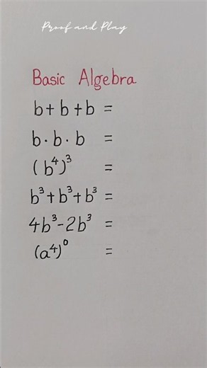 ⚖️Basic algebra #maths #mathematics #mathtricks #algebra #education #trick#shorts