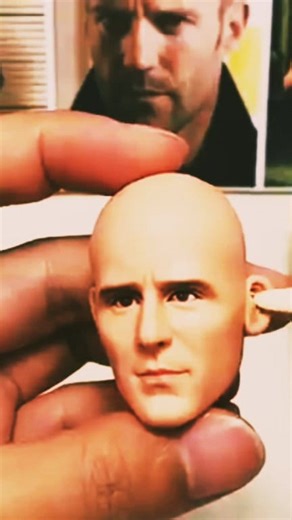 Jason Statham made from ClayArtsVideo 01000G | Arts atul ak