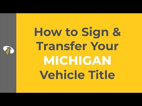 How to Sign Your Michigan Title in 3 Easy Steps!