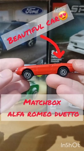 Opening Matchbox Alfa Romeo Duetto #automobile #matchbox #alfaromeo #unboxing