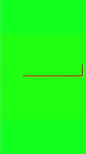 Green screen rectangular effect