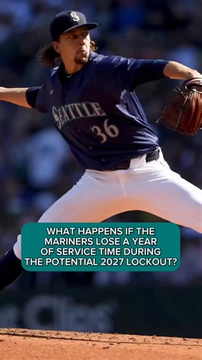 A mailbag question on today’s podcast suggested a protential nightmare scenario for the Mariners: What if the players earn a year of service time during the lockout, making Logan Gilbert a free agent even if the 2027 season is missed? #mlb #baseball #seattle #mariners #seattlemariners | Marine Layer Podcast