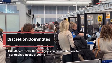 TSA officers seize items at discretion under 2026 rules – here’s the new list