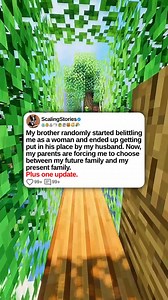 35K views · 479 reactions | My brother randomly started belittling me as a woman and ended up getting put in his place by my husband. Now my parents are forcing me to choose between my future family and my present family. #redditreadings #storytime #redditstories #reddit | Drive To Stories | Facebook