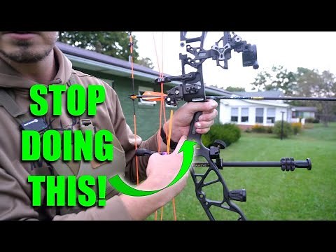 Focus on GRIP position FIRST! | How to grip a bow PROPERLY | Shoot a bow like a pro!