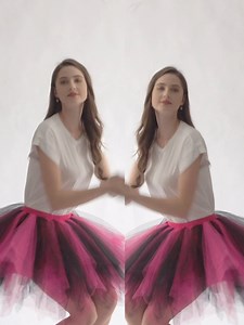 Watch Women's Multi Layer Retro Petticoat Tulle Tutu Party Skirt on Amazon Live