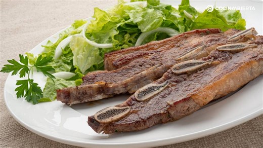 Asado de tira a la plancha