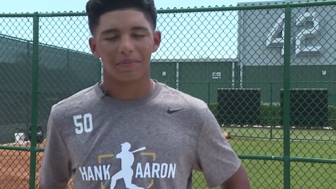 Hank Aaron Invitational hosts top high school baseball talent at Jackie Robinson Training Complex
