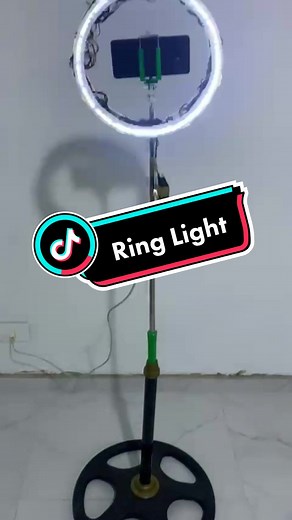 How to make ring light at home ?? WATCH THIS VIDEO 😉 #fyp #foryou #ringlight #light #homemade