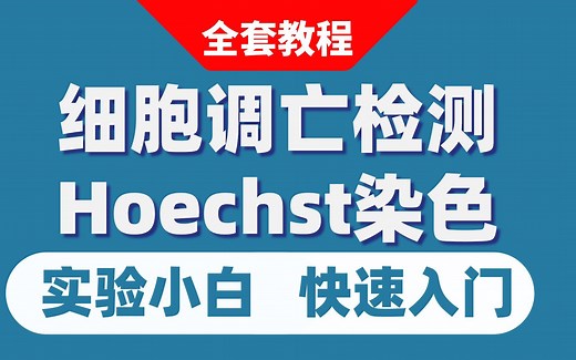 DNA染色选择多，看一下最常用的PI和Hoechst染色步骤
