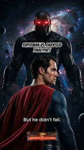 SUPERMAN VS. DARKSEID 🔥 IN OUTER SPACE FINAL PART #superman #clarkkent #darkseid #dc #shorts