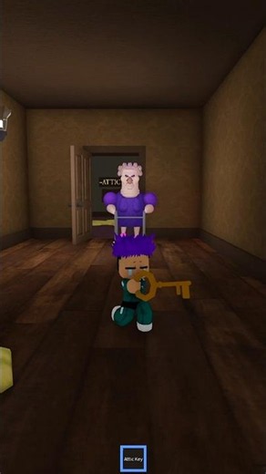 Thanos vs GRUMPY GRAN 😨#roblox #shorts