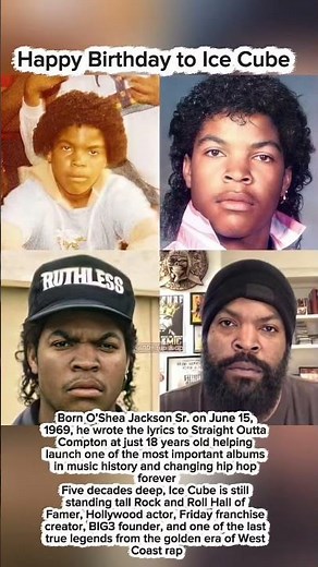 Ice Cube From Little Kid to Hip Hop Legend The 57-Year Glow-Up Nobody Saw Coming