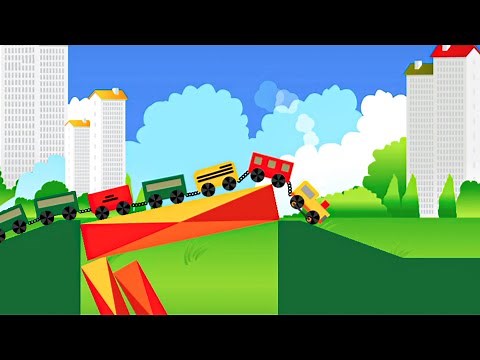 Mini Train Gameplay (Level 1-4) Complete || Puzzle Game 2D Android/iOS