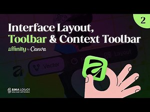Affinity Tutorial | Episode 2 – Interface Layout, Toolbar & Context Toolbar