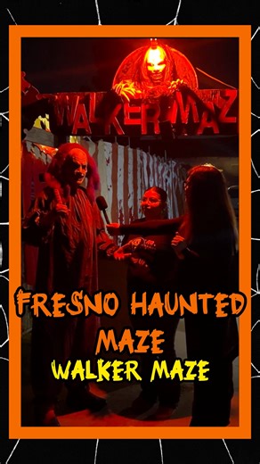 5K views · 31 reactions | Fresno Walker Maze Haunted Attraction. The Walker Maze is a haunted attraction with free admission in Fresno California to raise awareness for kids with autisms. Spooky, Eerie, yet fun! This haunted maze is suited for all ages! Do you dare to visit the Walker Maze?  #fup #hauntedmaze #walkermaze ##hauntedattraction #raisingautismawareness #fresnocalifornia #witchdarktales #halloween2025 | Witch Dark Tales Podcast | Facebook