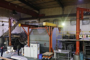 [Hot Item] Plastic Product Making Rotational Moulding Machine Rotomolding Machine for Water Tank