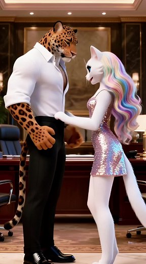 Heartwarming AI Cat Love Story
