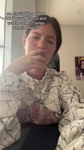 Discussing Song Cuts in Mr. Chu's Production