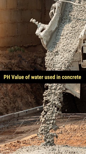 PH value of water used in concrete. Join our structural mastery course 🔗Link in Bio #concrete #construction #civiltutor #civileducator #reels #water #siteengineer #structuraldesign #concretetechnology | Civil Educator - Muyeen Mubarak