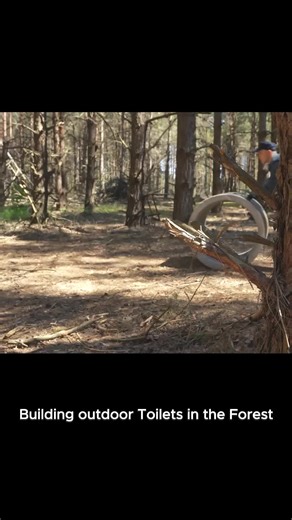 Building Outdoor Toilets in the Forest