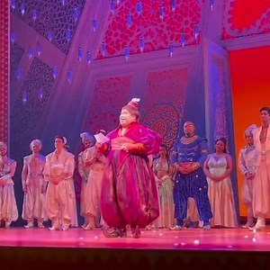 289K views · 15K reactions | We dedicate tonight’s performance to the incredible Gilbert Gottfried, the original voice of Iago in the 1992 animated film. Thank you for your voice, your talent and your influence in Agrabah. You will be missed. | Aladdin - The Musical | Facebook