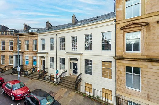 For Sale: 'Stunning' first-floor apartment in Glasgow's West End for £395,000