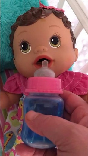Baby Alive Changing Time Baby Doll Feeding Blueberry Juice