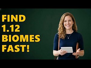 How To Locate Biomes In Minecraft 1.12.2?