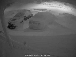 Snowstorm Time Lapse