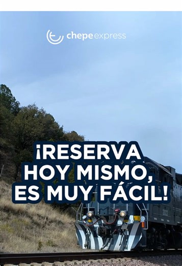 ¿Quieres viajar en enero en el Chepe Express? Así de fácil es reservar: Este año empieza con paisajes nuevos. 📲 Reserva hoy y hazlo realidad. ¿Tienes dudas sobre tu ruta? Escríbenos aquí. #ChepeExpress #Viajes #ViajaporMéxico