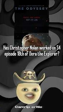 Impossible or real? Dora the Explorer S4E18 has a 9.9 IMDb rating. People say Nolan worked on it!!