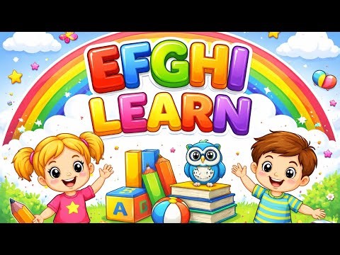 Kids Fun To Learn ABCD with Fun A to Z (Learn Alphabet Easily)
