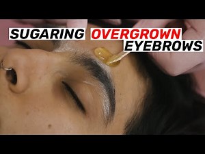 Sugaring MONTHS Worth of Overgrown Hair