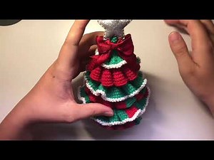 DIY Crochet Christmas Tree Video Tutorial(Section 30)