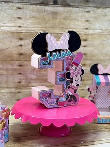 Minnie 3D Letter/ Minnie Mouse 3D Letters/ Minnie Mouse Decoration - Etsy