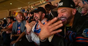 Mamdani Takes in the Knicks From the Rafters, After Cuomo Sat Courtside