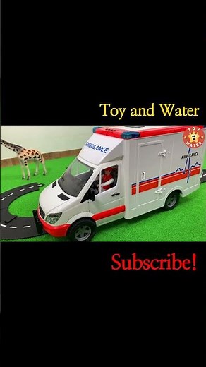 Bruder car toy Ambulance play