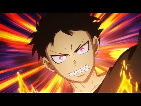 Fire Force OP / Opening 5 "Tsuyobi" by Queen Bee [4K 60FPS]