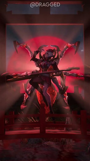 Blood Moon Elise 🌑🕷️ Fan Animation #leagueoflegends