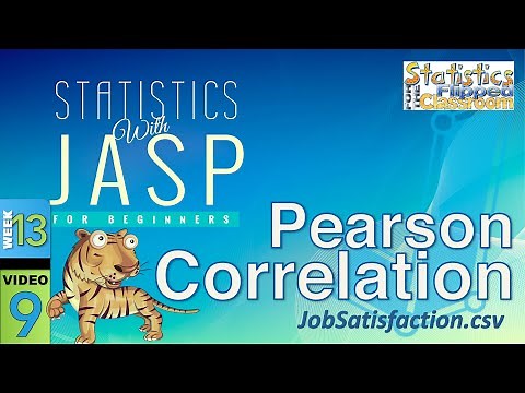 How to do a Pearson Correlation in JASP (13-9)