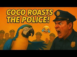 Top 100 Funniest Police Parrot Roasts & Moments 😂 Hilarious Cop and Talking Parrot Compilation