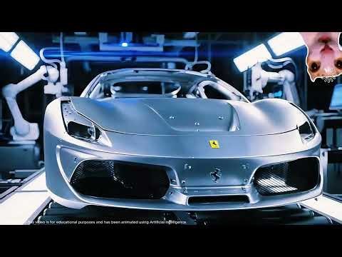 How is a Ferrari Made? | Factory & Production Process (AI Generated)