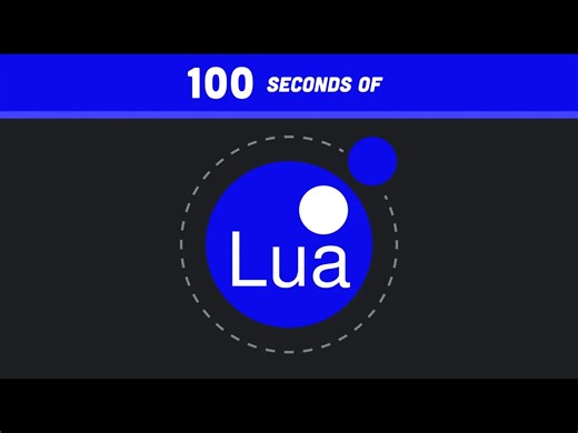 100秒学会Lua - Fireship