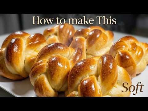 How to Make Braided Cream Cheese Buns (Soft & Fluffy Milk Bread Recipe)