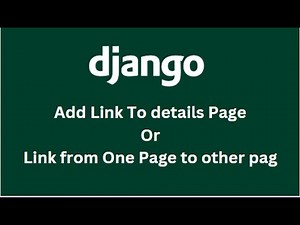 How to redirect from one page to another in Django | Python programming| Sixth Video